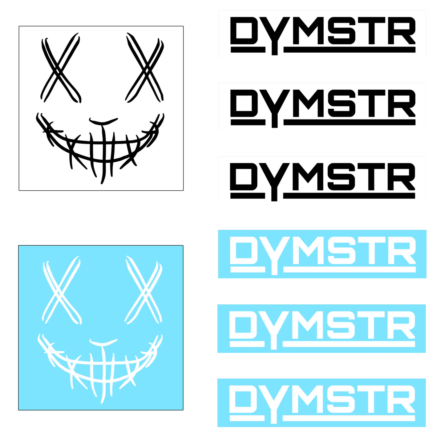 Sticker Pack DymoStar Knieschleifer