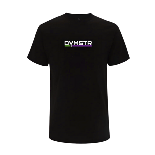 DymoStar T-Shirt in schwarz mit der Aufschrift DYMSTR