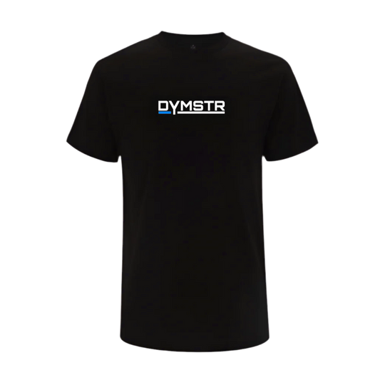 DymoStar T-Shirt in schwarz mit der Aufschrift DYMSTR