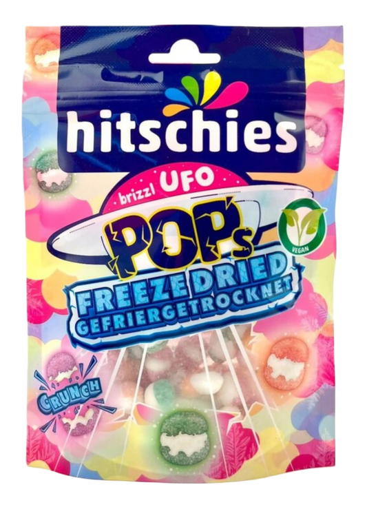 Hitschies brizzl Ufo Pops Freeze Dried 50g