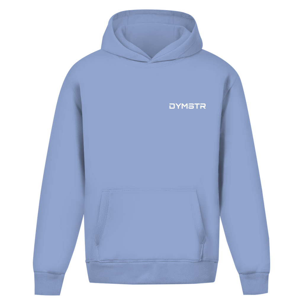 DymoStar Team Hoodie vorne baby blau