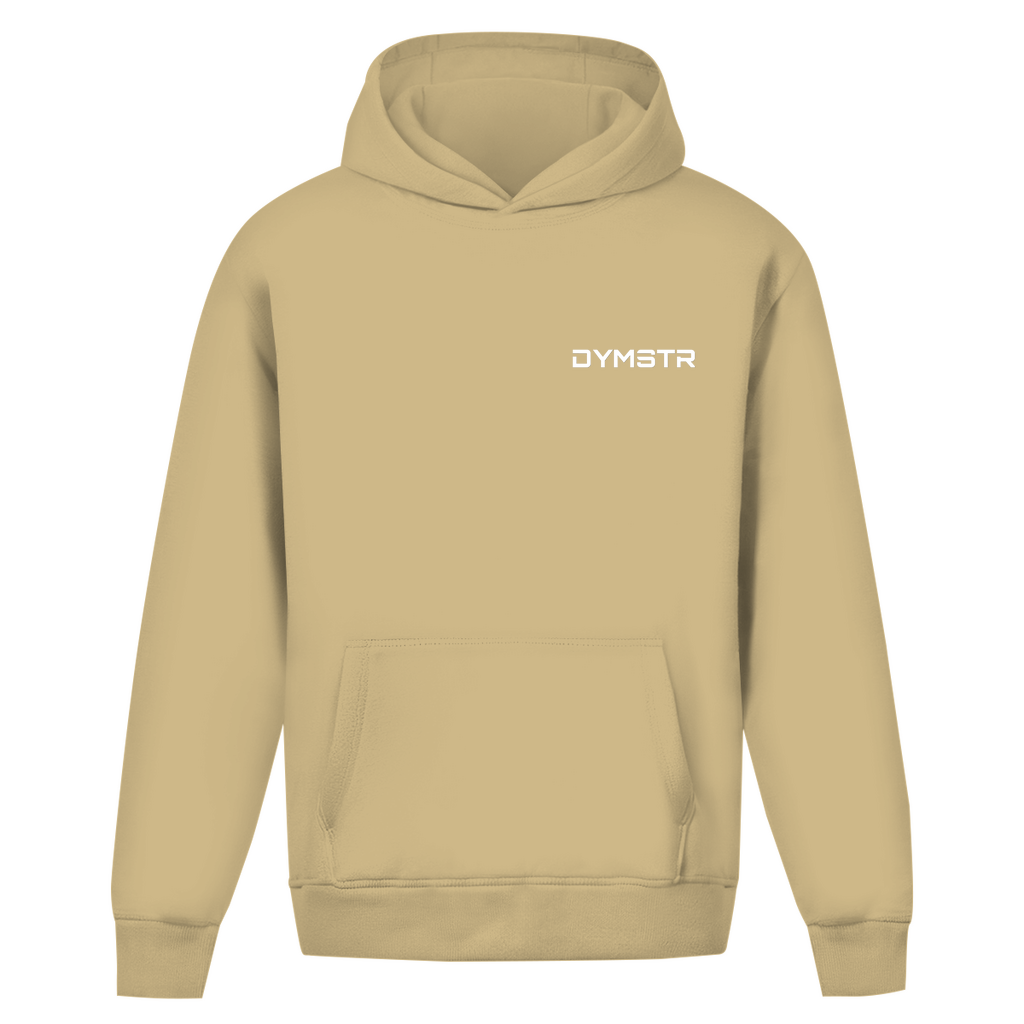 DymoStar Team Hoodie vorne sand
